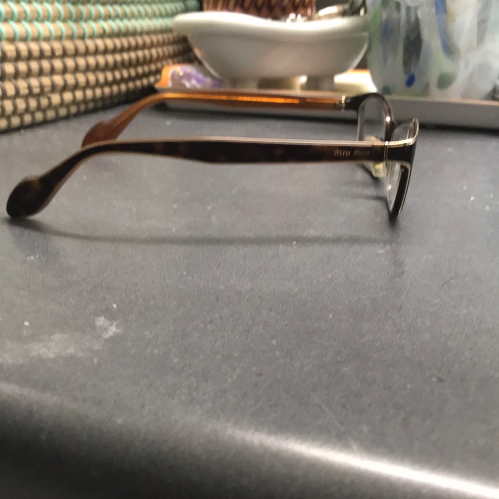 Miu Miu Cat Eye Glasses Prescription Blue Light - Picture 4 of 6